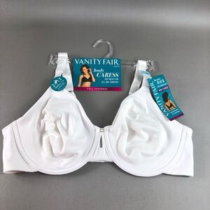 Vanity Fair Women's  White Full Coverage Bra Size 40C